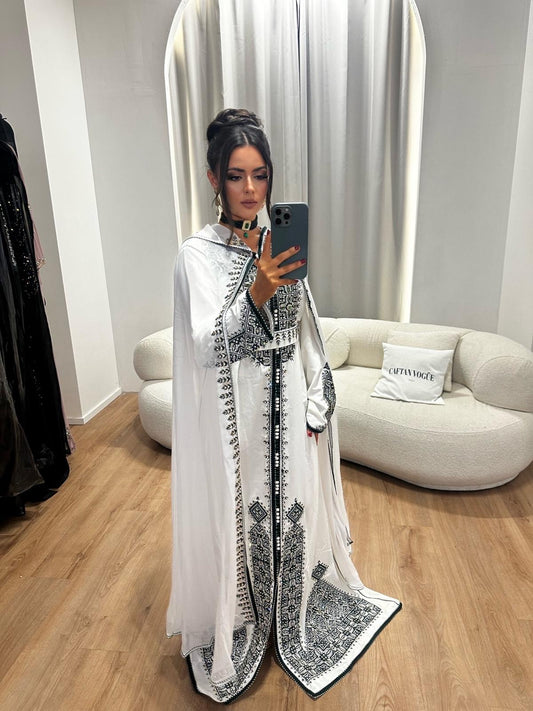 Robe Henna: blanche traditionnelle